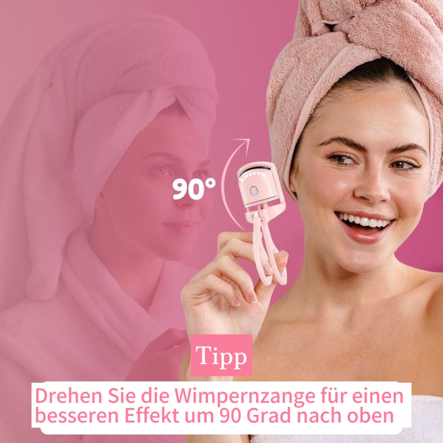 Laura™ -  Elektrische wärmende Wimpernzange