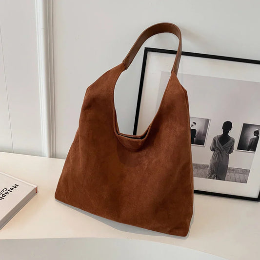 Laura™  | Suede Tote Bag