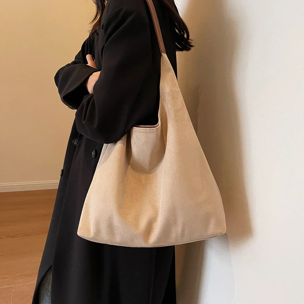 Laura™  | Suede Tote Bag