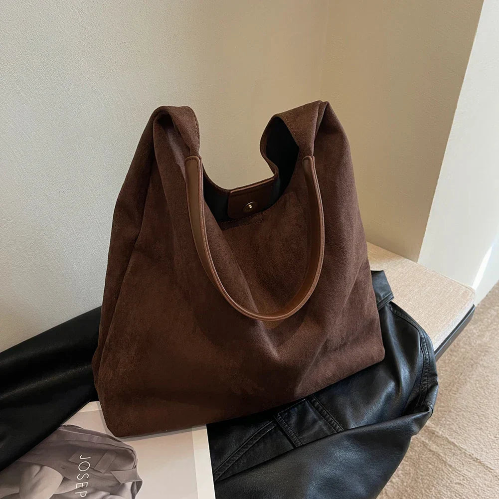 Laura™  | Suede Tote Bag